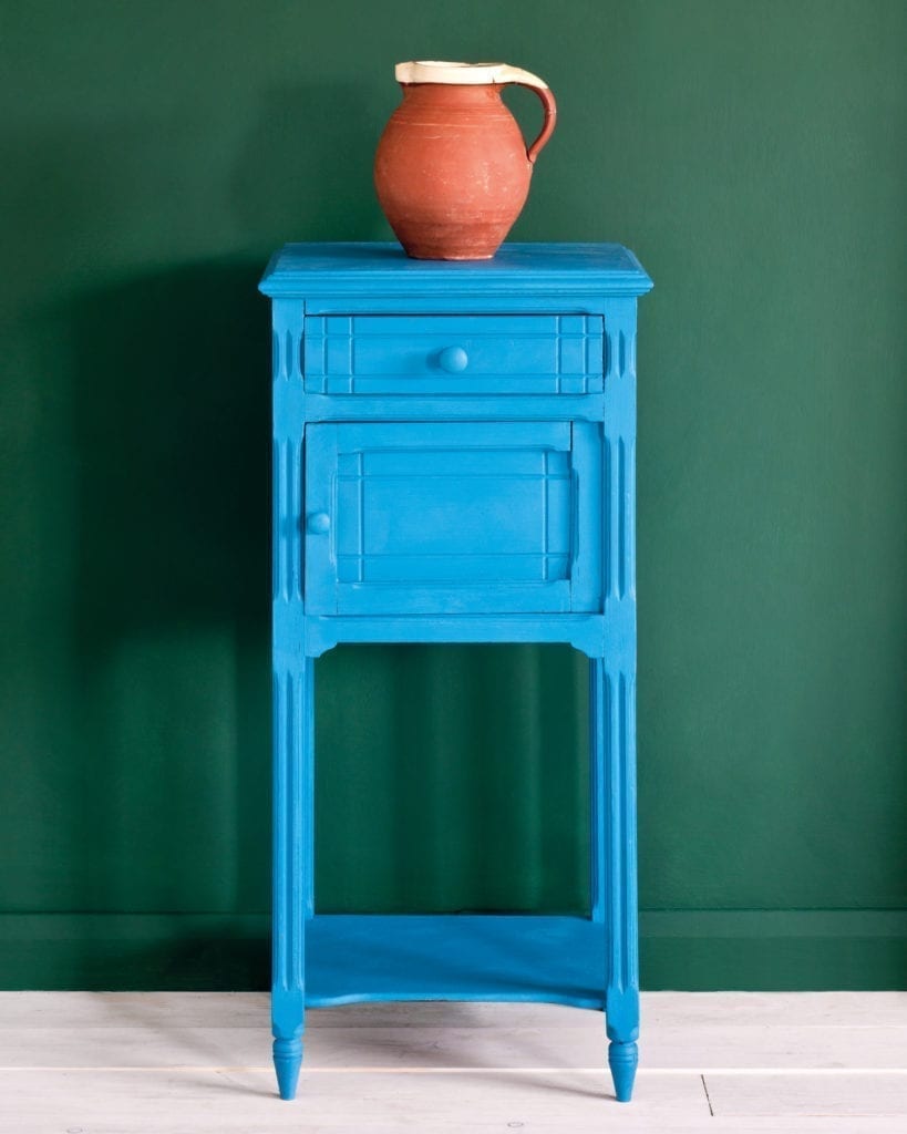 Giverny chalk paint side table painted furniture annie sloan chair Robinsnestvintage sydney buy online