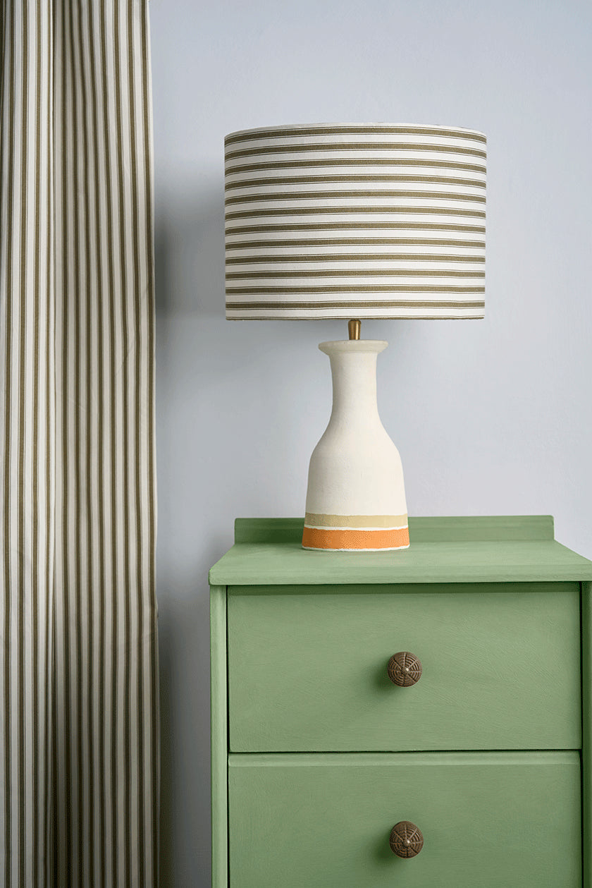 Annie Sloan Chalk Paint Capability Green furniture paint Robin's Nest Vintage Sydney Australia bedside table interior design decor restoration upcyling