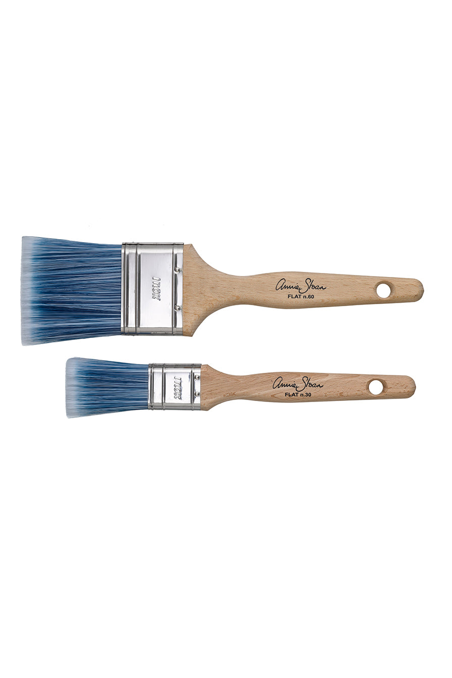 Annie Sloan Flat Brushes Chalk Paint lacquer