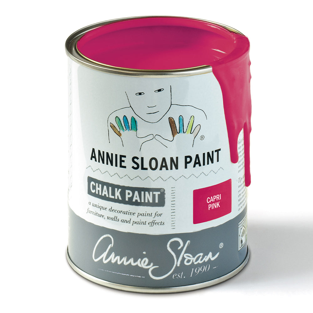 Annie Sloan Chalk Paint Capri pink furniture paint Robin's Nest Vintage Sydney Australia interior design decor upcycling