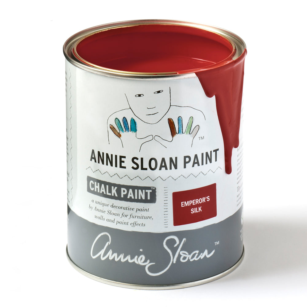 Annie Sloan Chalk Paint Emperors Silk red furniture paint Robin's Nest Vintage Sydney Australia
