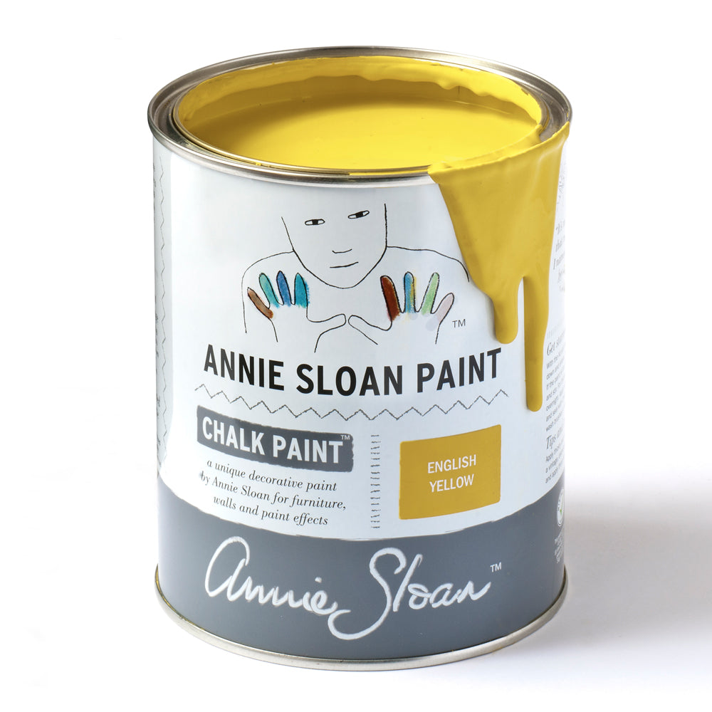 Annie Sloan Chalk Paint English Yellow furniture paint Robin's Nest Vintage Sydney Australia interior design decor upcycling