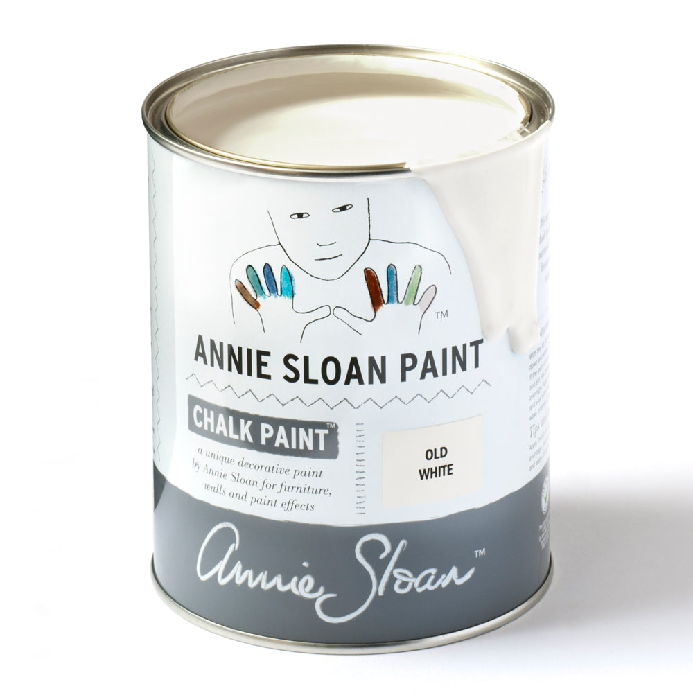 Annie Sloan Chalk Paint 
Old White furniture paint Robin's Nest Vintage Sydney Australia
