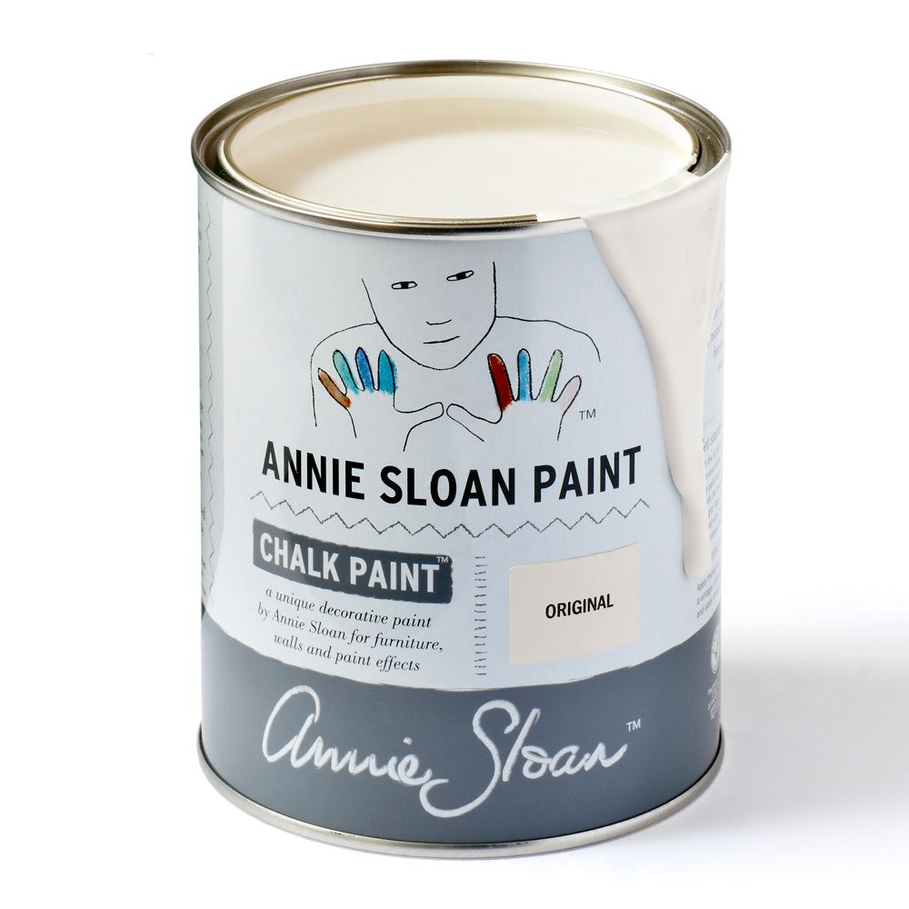 Annie Sloan Chalk Paint 
Original white furniture paint Robin's Nest Vintage Sydney Australia