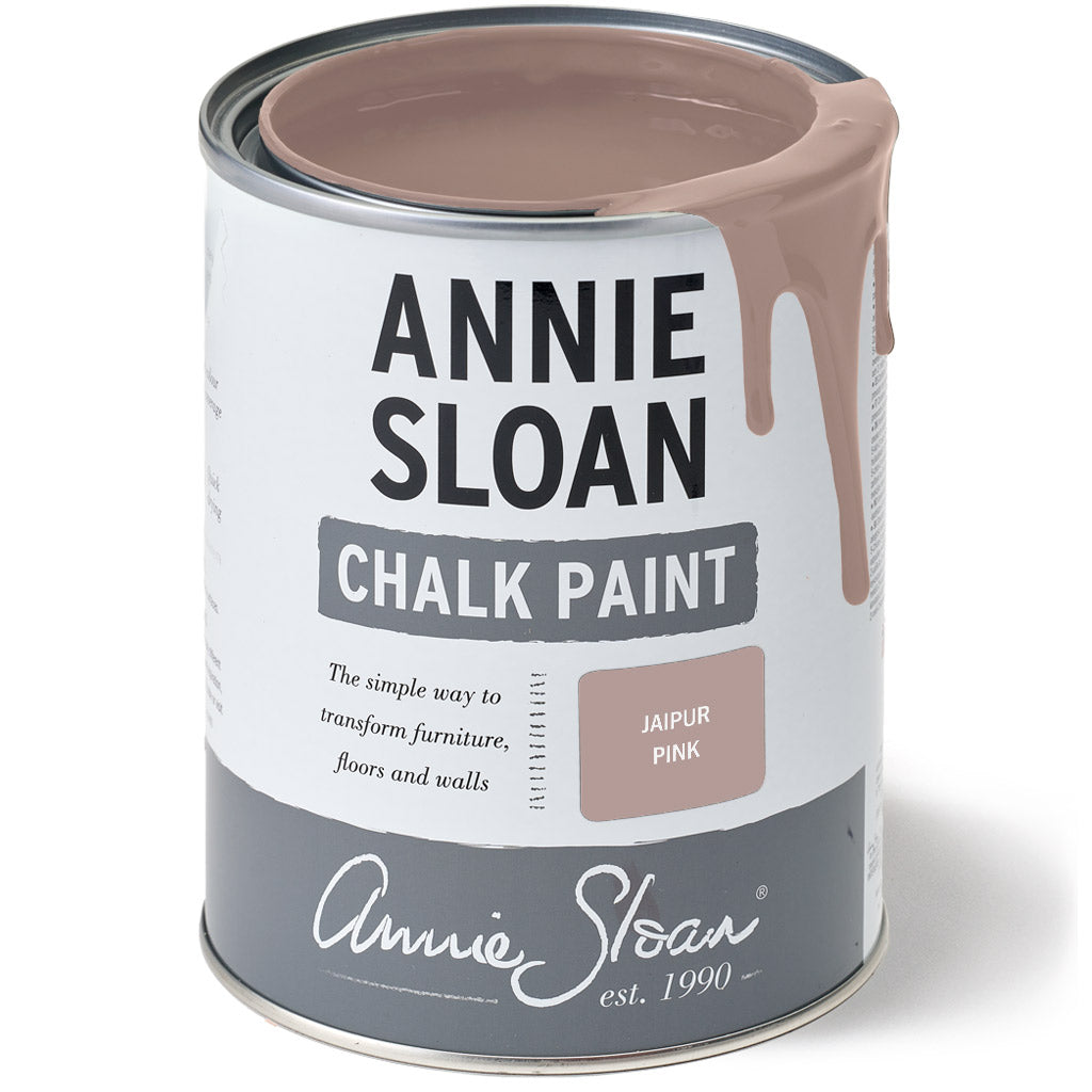 Annie Sloan Chalk Paint can with Jaipur Pink
