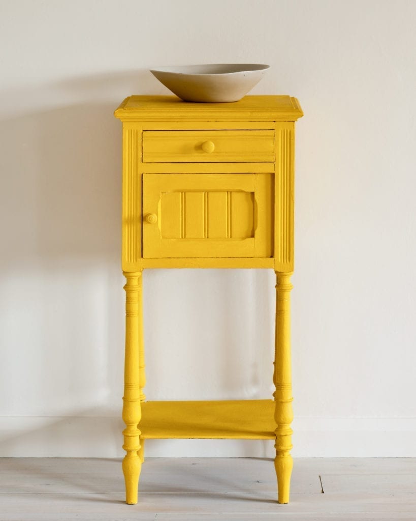 Annie Sloan Chalk Paint 
Tilton yellow furniture paint Robin's Nest Vintage Sydney Australia