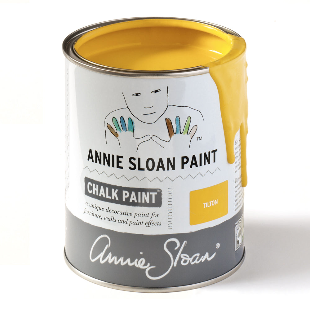 Annie Sloan Chalk Paint 
Tilton yellow furniture paint Robin's Nest Vintage Sydney Australia