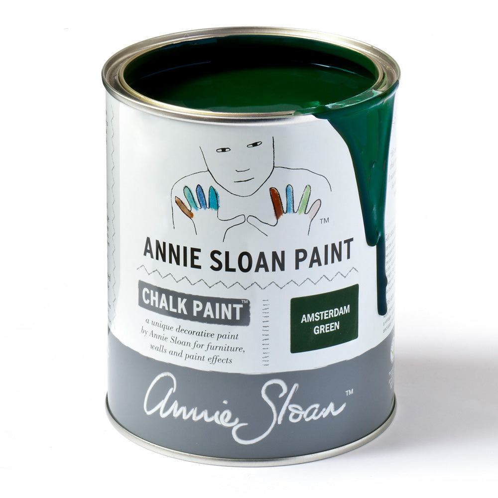 Annie Sloan Chalk Paint Green Amsterdam Green furniture paint Robin's Nest Vintage Sydney Melbourne Australia