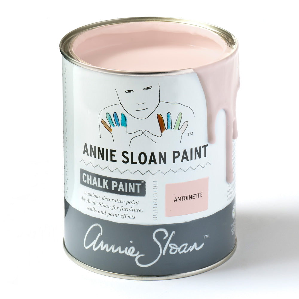 Antoinette pink annie sloan chalk paint painted furniture painting kitchen upcyling best selling good coverage number one interior decor